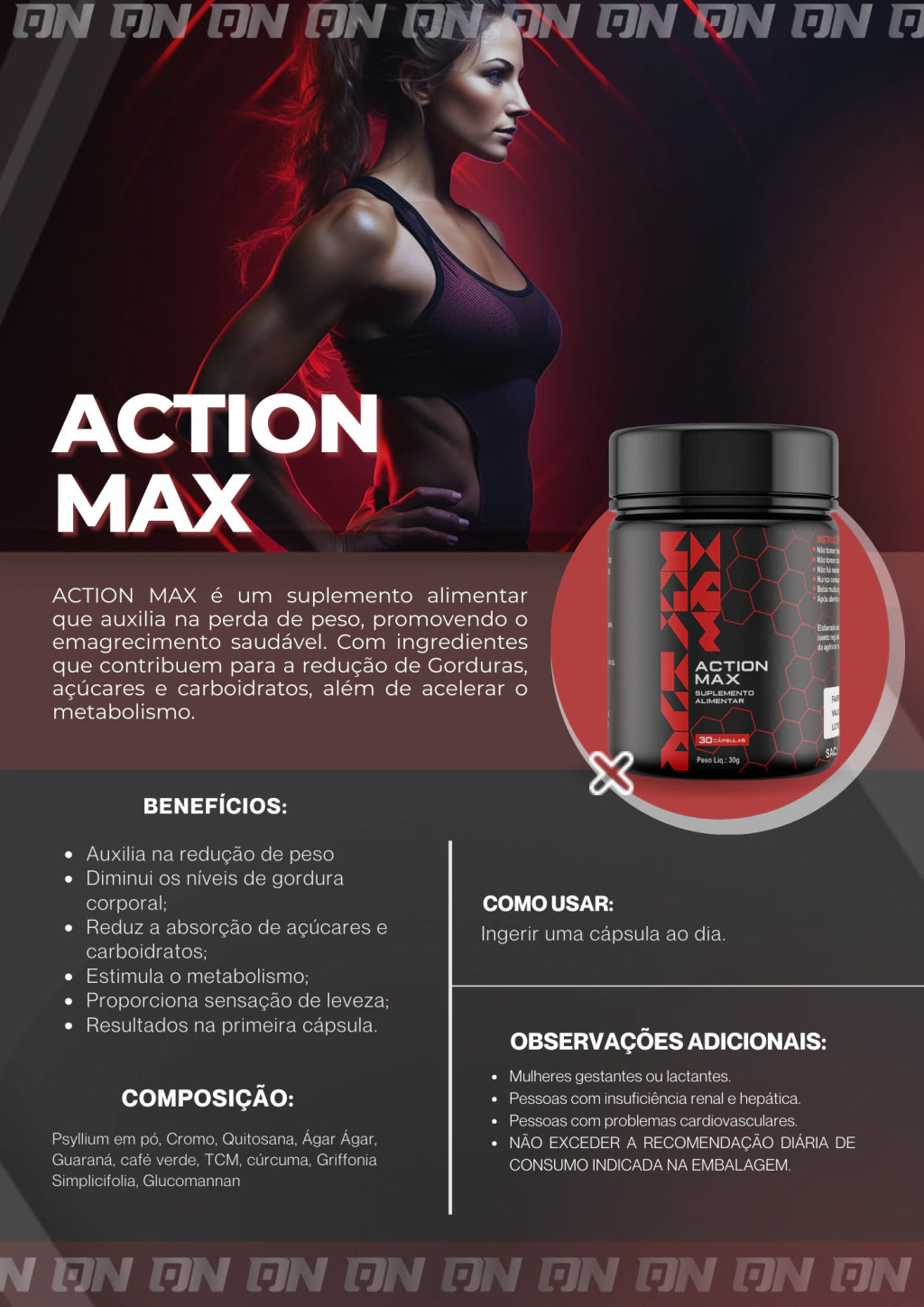 ACTION MAX EMAGRECEDOR
